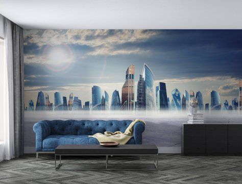 Фотошпалери флізелінові Print-walls Urban Flow 0585 100&times;100 см (Ш&times;В) 0585 фото