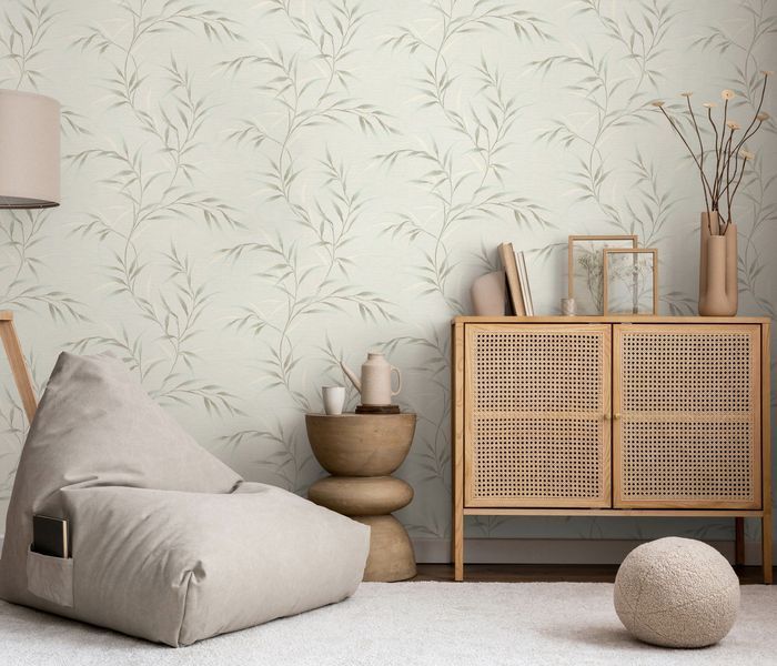 Флизелиновые обои винил горячего тиснения Erismann Fashion for walls 5 12256-18 Бежевый (1,06х10,05м) 12256-18 фото