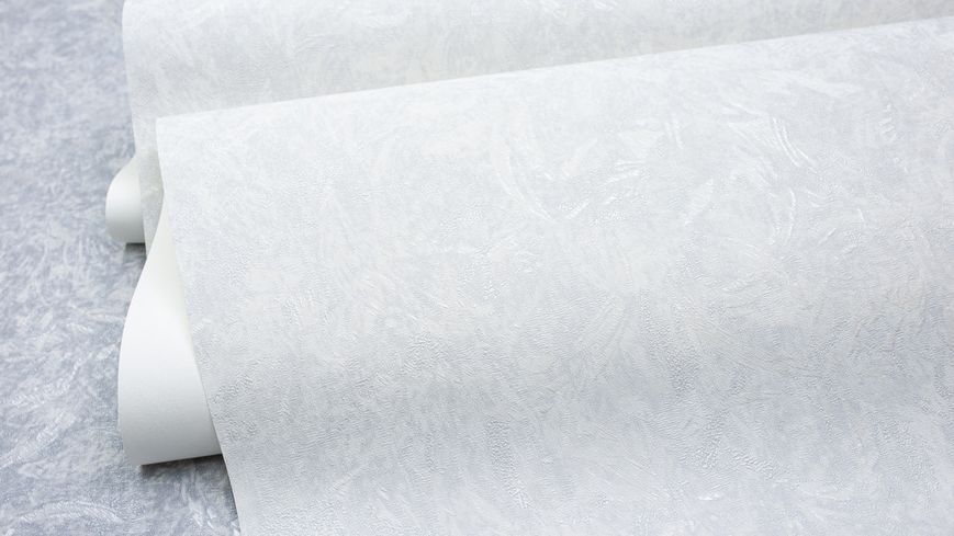 Флизелиновые обои винил горячего тиснения SINTRA Aria UNI 420713 Серый (1,06х10,05м) 420713 фото
