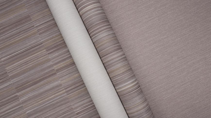 Флізелінові шпалери вініл гарячого тиснення Sintra Textile 260623 Коричневий (1,06х10,05м) 260623 фото