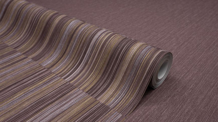 Флізелінові шпалери вініл гарячого тиснення Sintra Textile 260630 Шоколадний (1,06х10,05м) 260630 фото