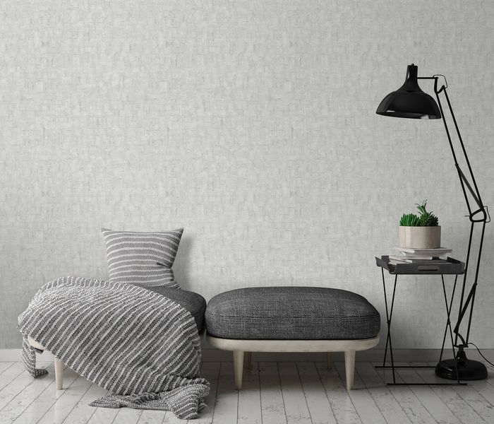 Флізелінові шпалери вініл гарячого тиснення Erismann Casual Chic 12142-31 Сірий (1,06х10,05м) 12142-31 фото