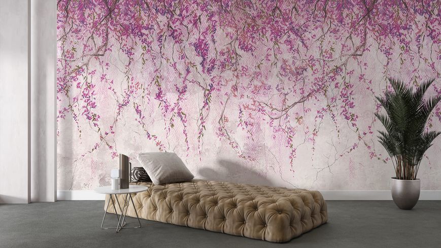 Фотошпалери флізелінові Print-walls гілки сакури 0780 100&times;100 см (Ш&times;В) 0780 фото