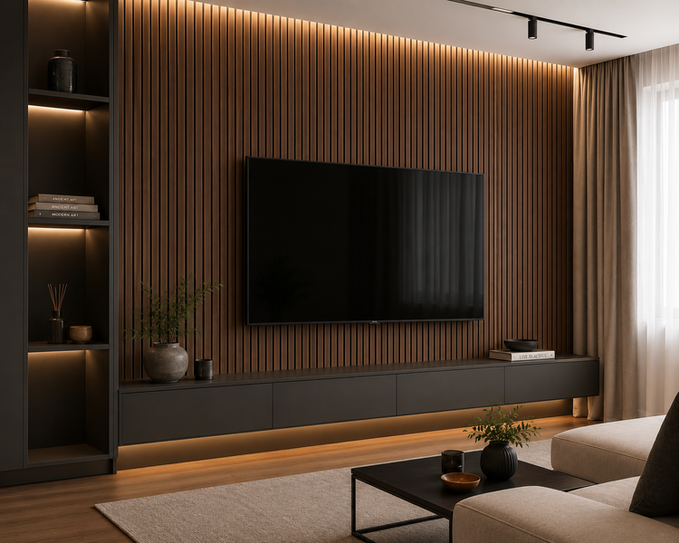 Акустична стінова панель рейки МДФ Neman Дуб Антік 117&times;2780&times;12 мм MDF360225 MDF360225 фото