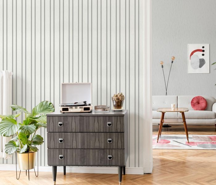 Флизелиновые обои винил горячего тиснения Erismann Spotlight 12067-10 Белый (1,06х10,05м) 12067-10 фото