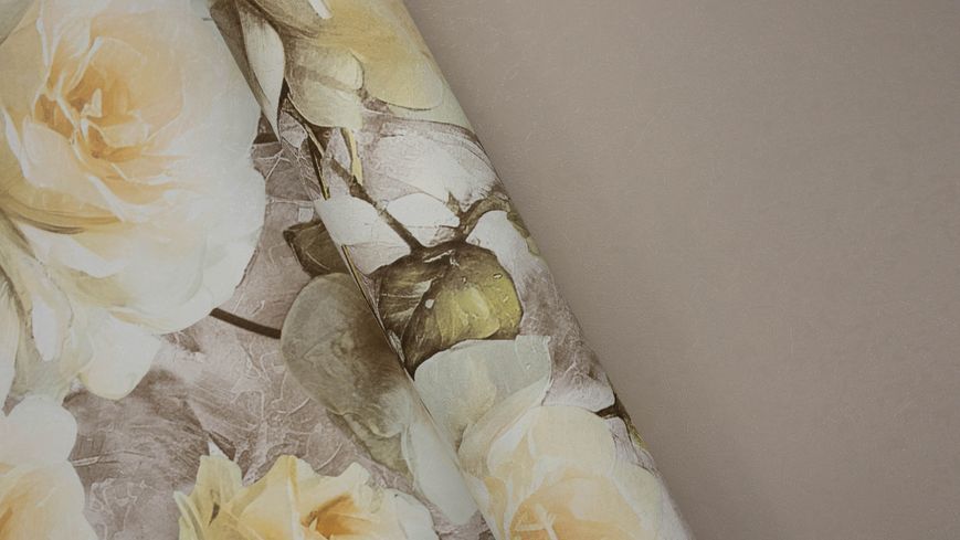 Флізелінові шпалери вініл гарячого тиснення Sintra Rose 251324 Бежевий (1,06х10,05м) 251324 фото