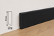 Дюрополимерный плинтус UMI "Черный" 43&times;2900&times;12 мм, арт. UMI4312P-5004-4 UMI4312P-5004-4 фото 1