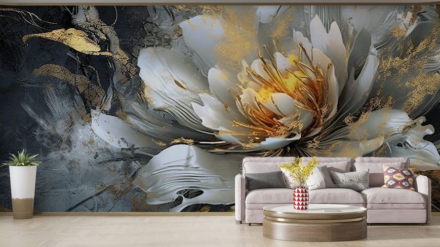 Фотообои флизелиновые Print-walls золото тишины 0778 100&times;100 см (Ш&times;В) 0778 фото