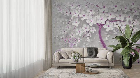 Фотообои флизелиновые Print-walls сказочный цвет 0805 100&times;100 см (Ш&times;В) 0805 фото
