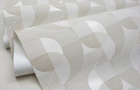 Флизелиновые обои вспененный винил SINTRA Tweed 533611 Бежевый (1,06х10,05м) 533611 фото