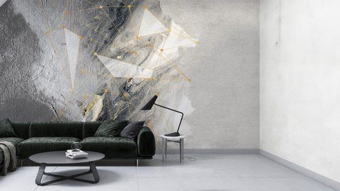 Фотообои флизелиновые Print-walls Линия и тишина 0735 100&times;100 см (Ш&times;В) 0735 фото
