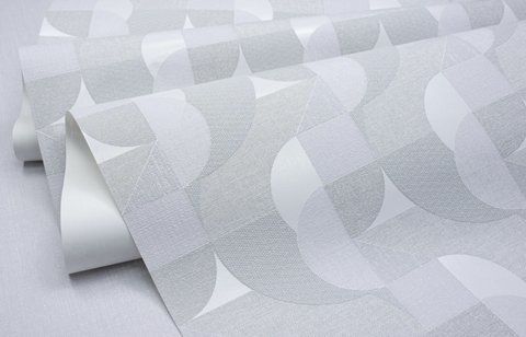 Флизелиновые обои вспененный винил SINTRA Tweed 533635 Серый (1,06х10,05м) 533635 фото