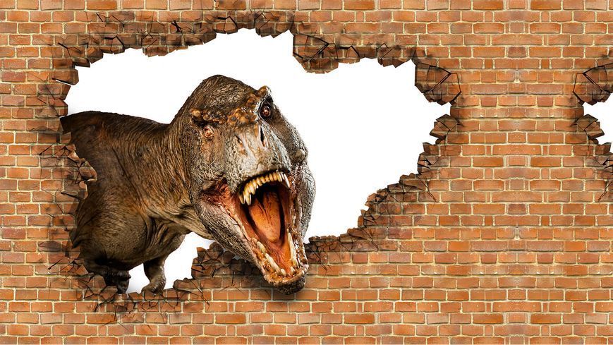Фотообои флизелиновые Print-walls Мгновение юрского взрыва 0854 100&times;100 см (Ш&times;В) 0854 фото